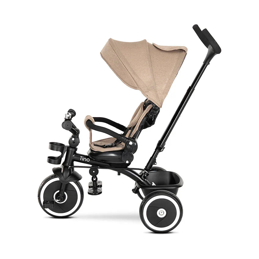 TRICYCLE TINO BEIGE WITH 360 ROTATION
