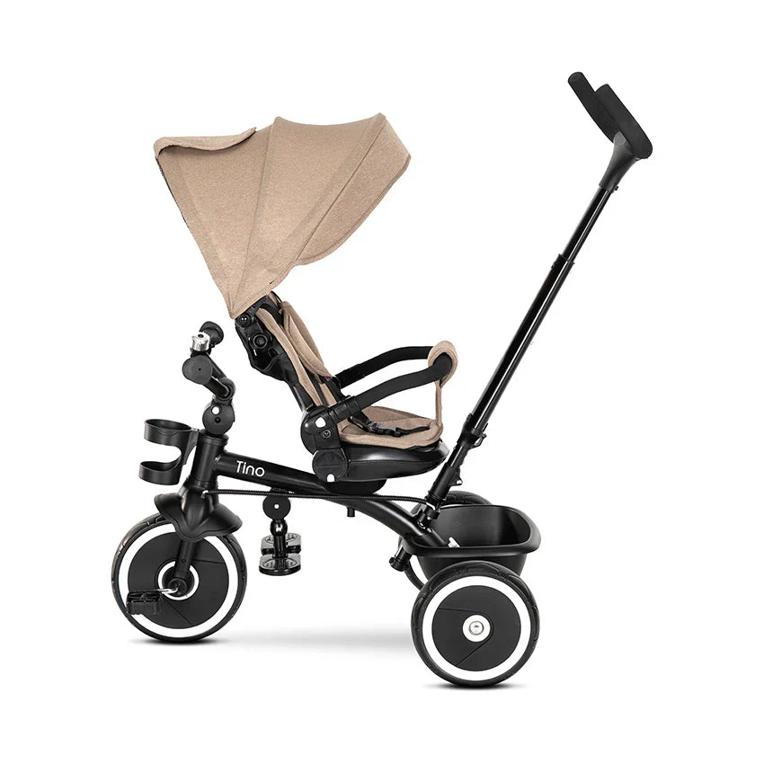 TRICYCLE TINO BEIGE WITH 360 ROTATION
