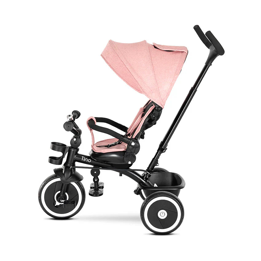 TRICYCLE TINO PINK WITH 360 ROTATION