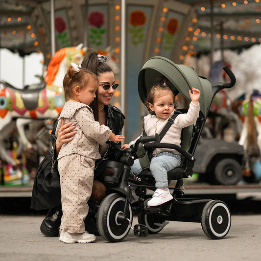 TRICYCLE TINO GREY WITH 360 ROTATION