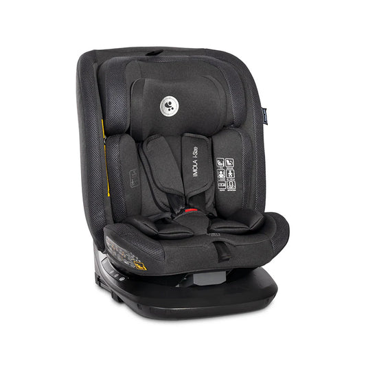 Lorelli - Imola Car Seat - 360 Rotation - 40-150cm Isofix 360 - 0-36kg - Black