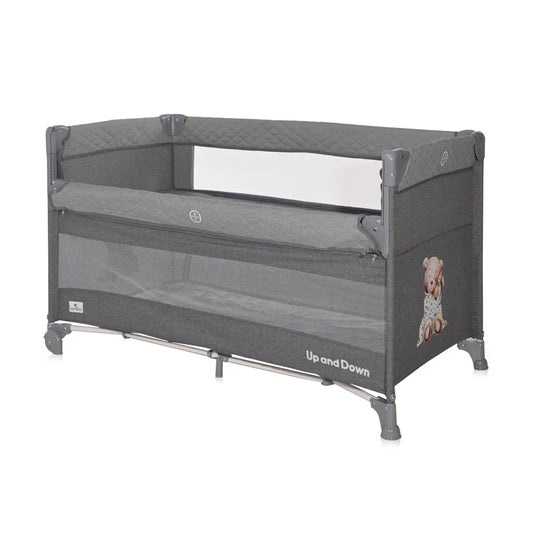 Baby Cot UP and DOWN / next to me Grey