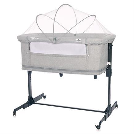 Crib MILANO 2in1 GREY