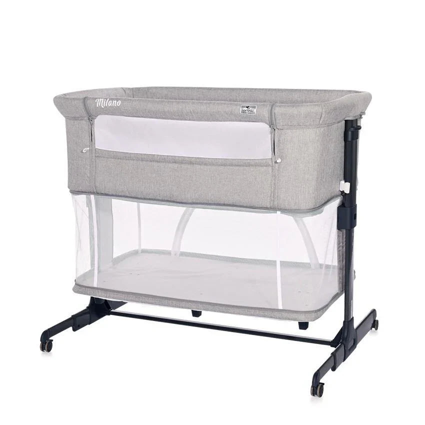 Crib MILANO 2in1 GREY