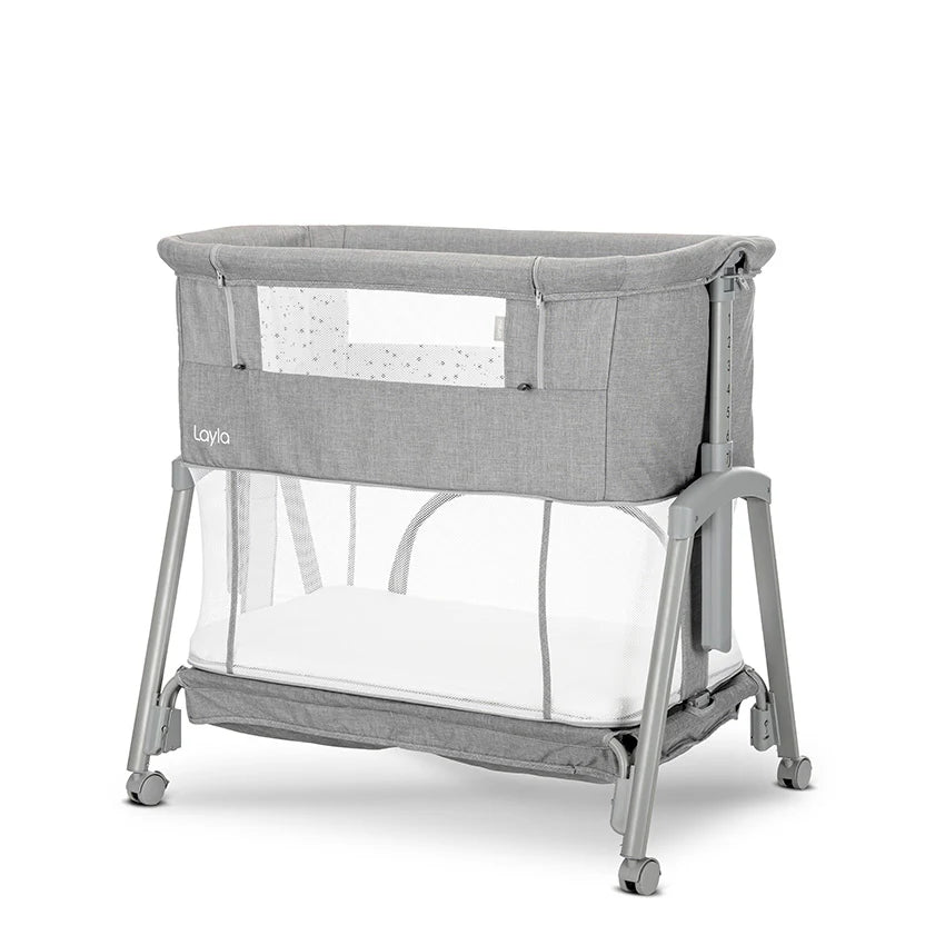 Lorelli - Layla Crib 2in1 - With Foldable - Gray
