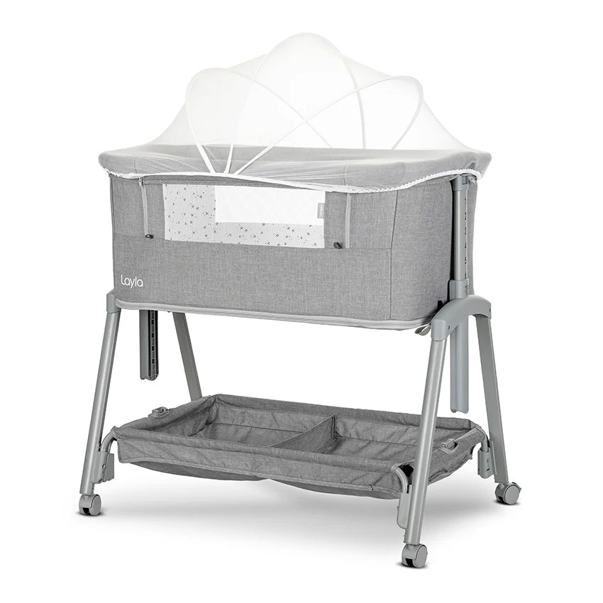 Lorelli - Layla Crib 2in1 - With Foldable - Gray