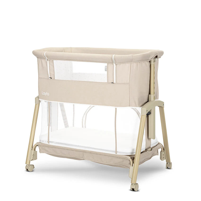 Lorelli - Layla Crib 2in1 - With Foldable - Beige