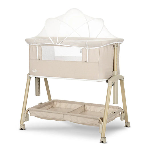 Lorelli - Layla Crib 2in1 - With Foldable - Beige