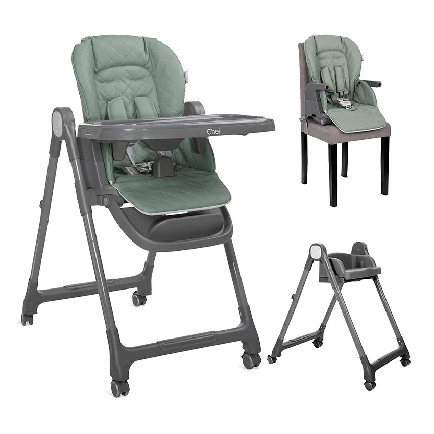 Baby high chair CHEF 3in1 Green