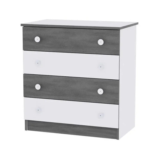 Lorelli WHITE/VINTAGE GREY DRESSER