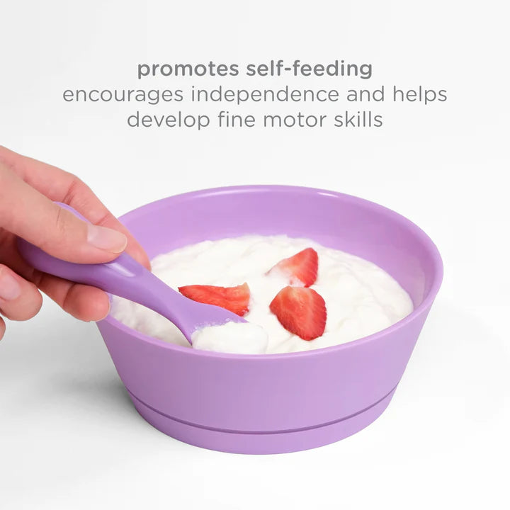 Ubbi  - Silicone Cutlery 3Spoons - Polaris , Smoothie , Sugar Snap