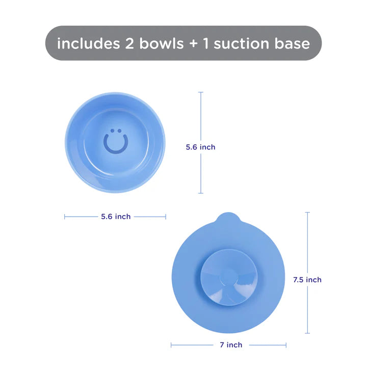 Ubbi - 2bowls + Suction Cup