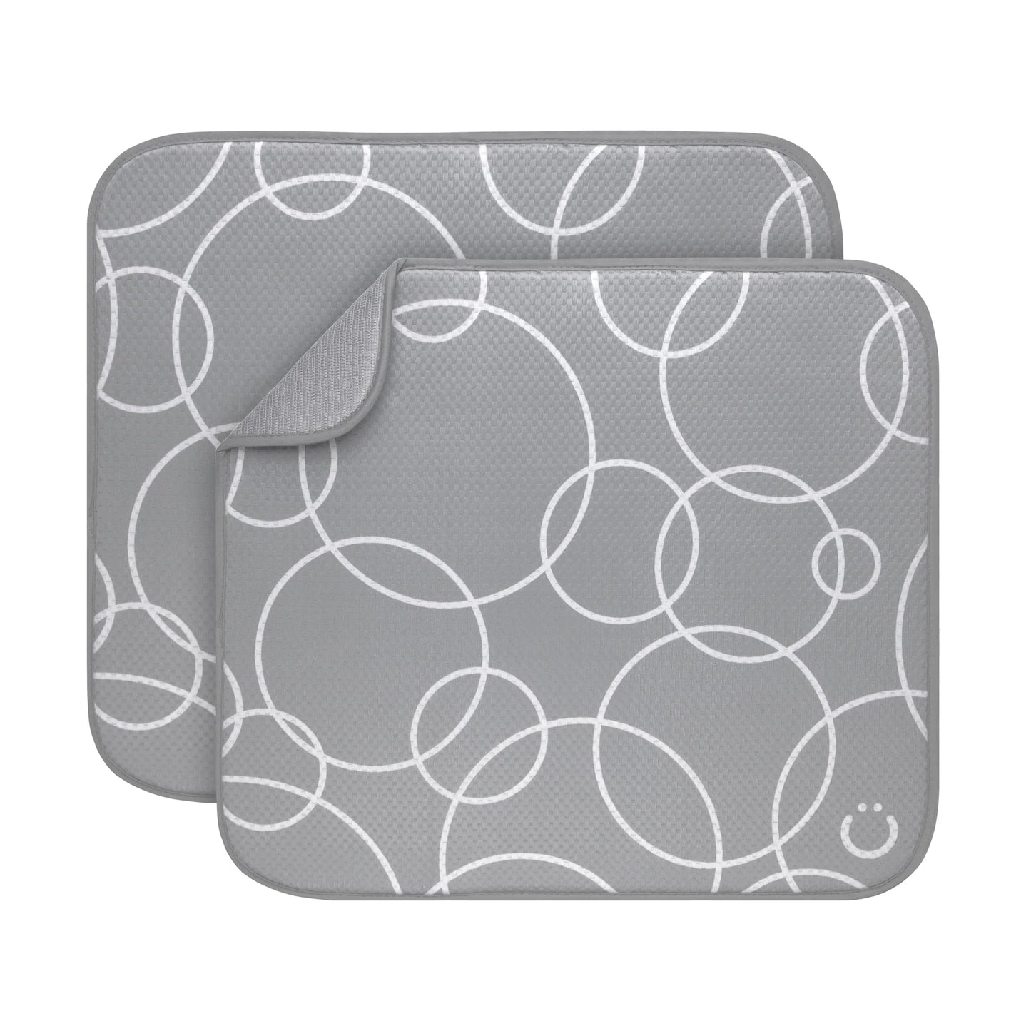 Ubbi - Microfiber Drying Mat 2pack - Taupe