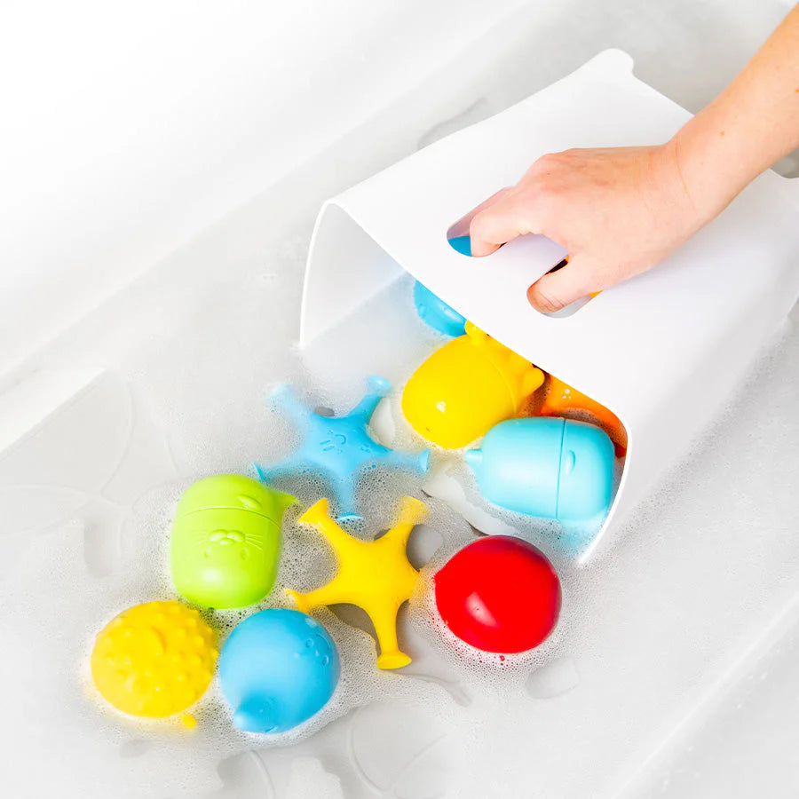 Ubbi - Toy Drying Bin - Cloudy Blue - Bath Time