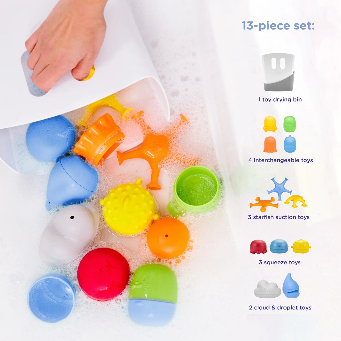 Ubbi - Bath Gift Set - In-Store Packaging - Bath Time
