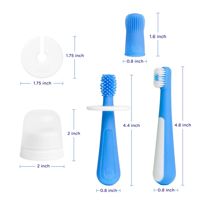 Ubbi - 3-Stage Toothbrush Set