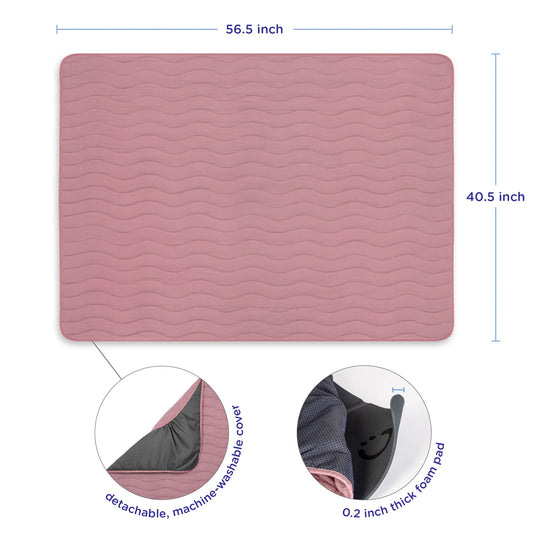 Ubbi - Floor Mat & Cover - Fig Blossom