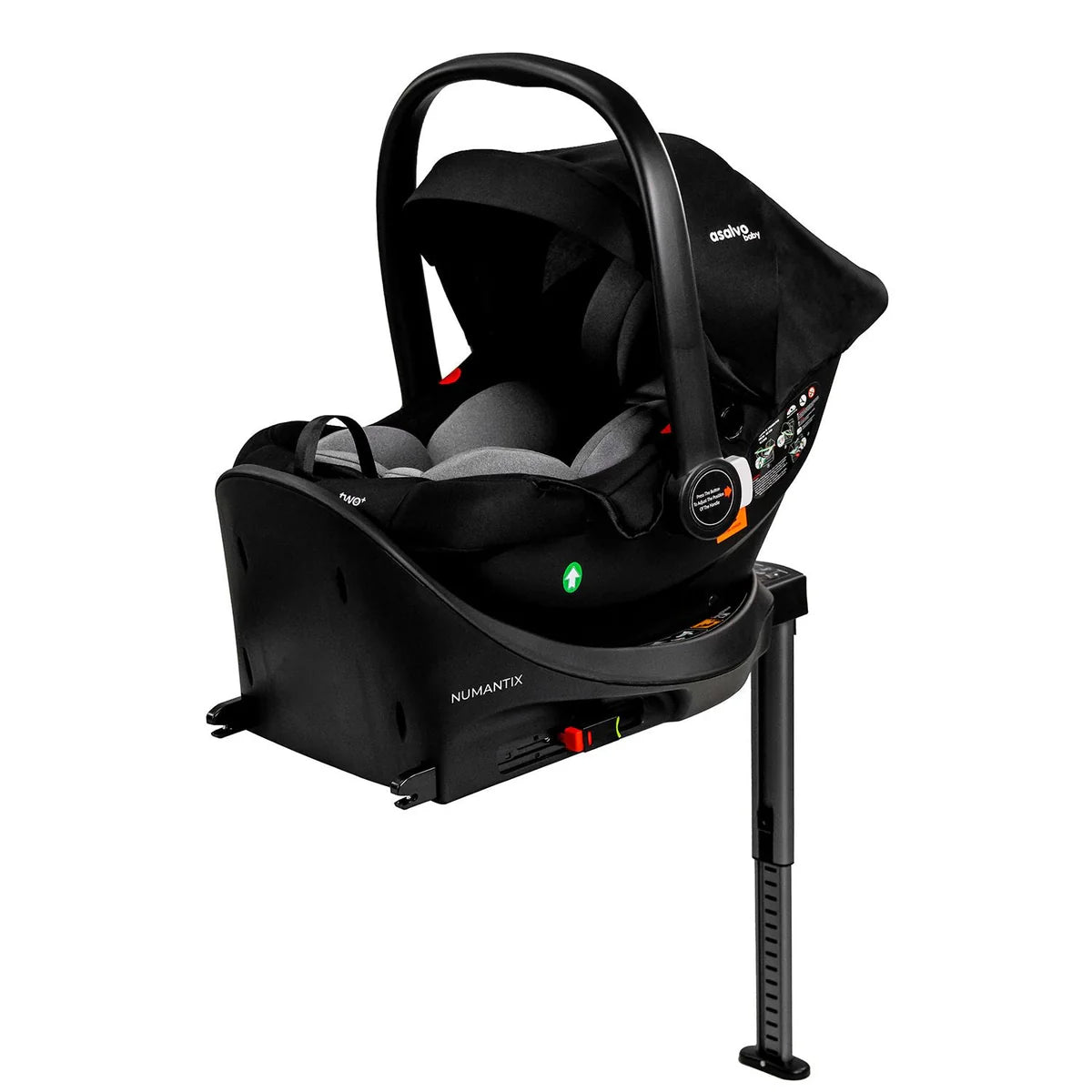 Asalvo - Travel System Stroller Tumbuctu - Base Isofix Numantix