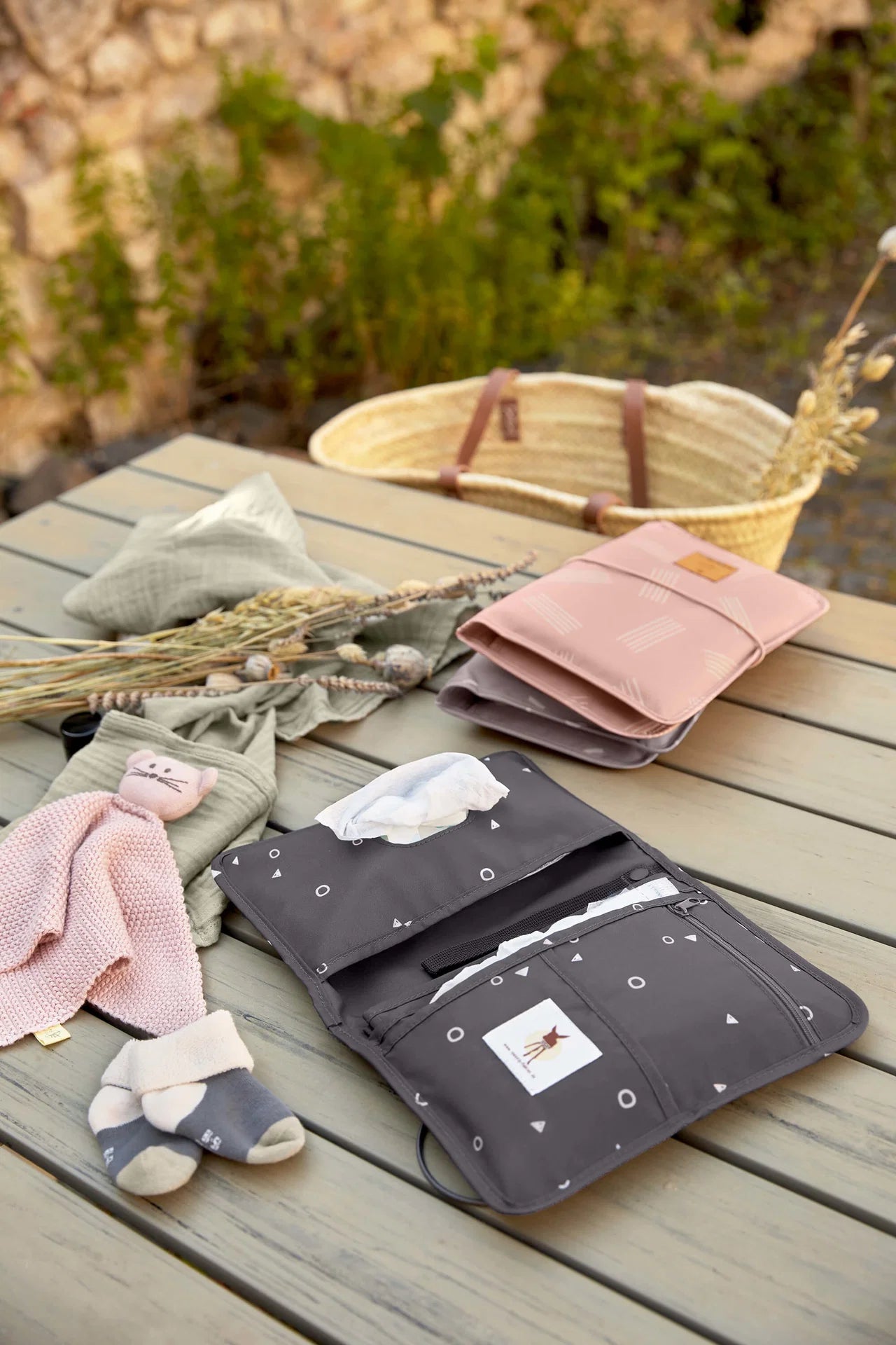 Lassig - Changing Pouch - Universe Anthracite