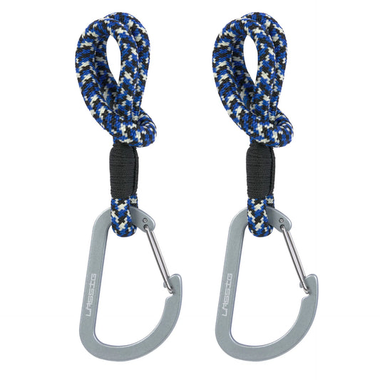 Lassig - Stroller Hooks Mix - 2pcs - Cord