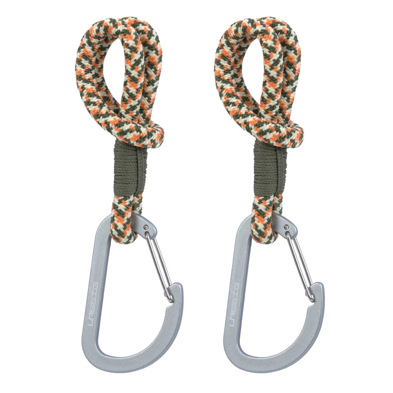 Lassig - Stroller Hooks Mix - 2pcs - Cord