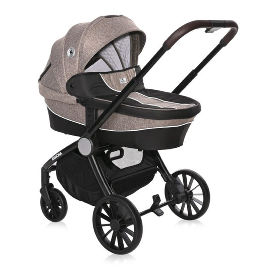 Lorelli - Combi Ramona Stroller Travel System 3in1 - Beige