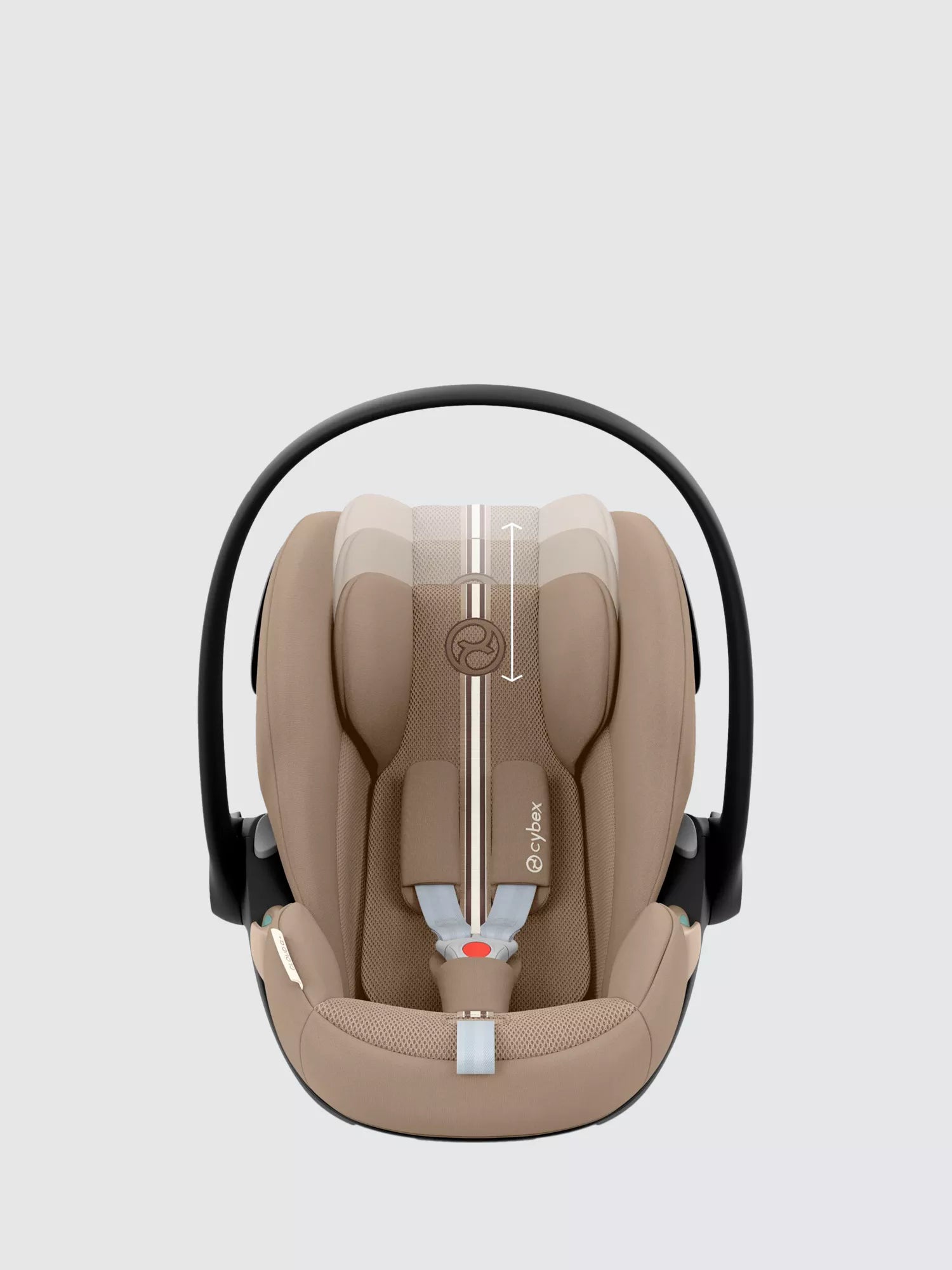 Cybex Coya Stroller Rosegold Cozy Beige + Cloud-G car seat (Base G, Adapters & bumper bar are optional)