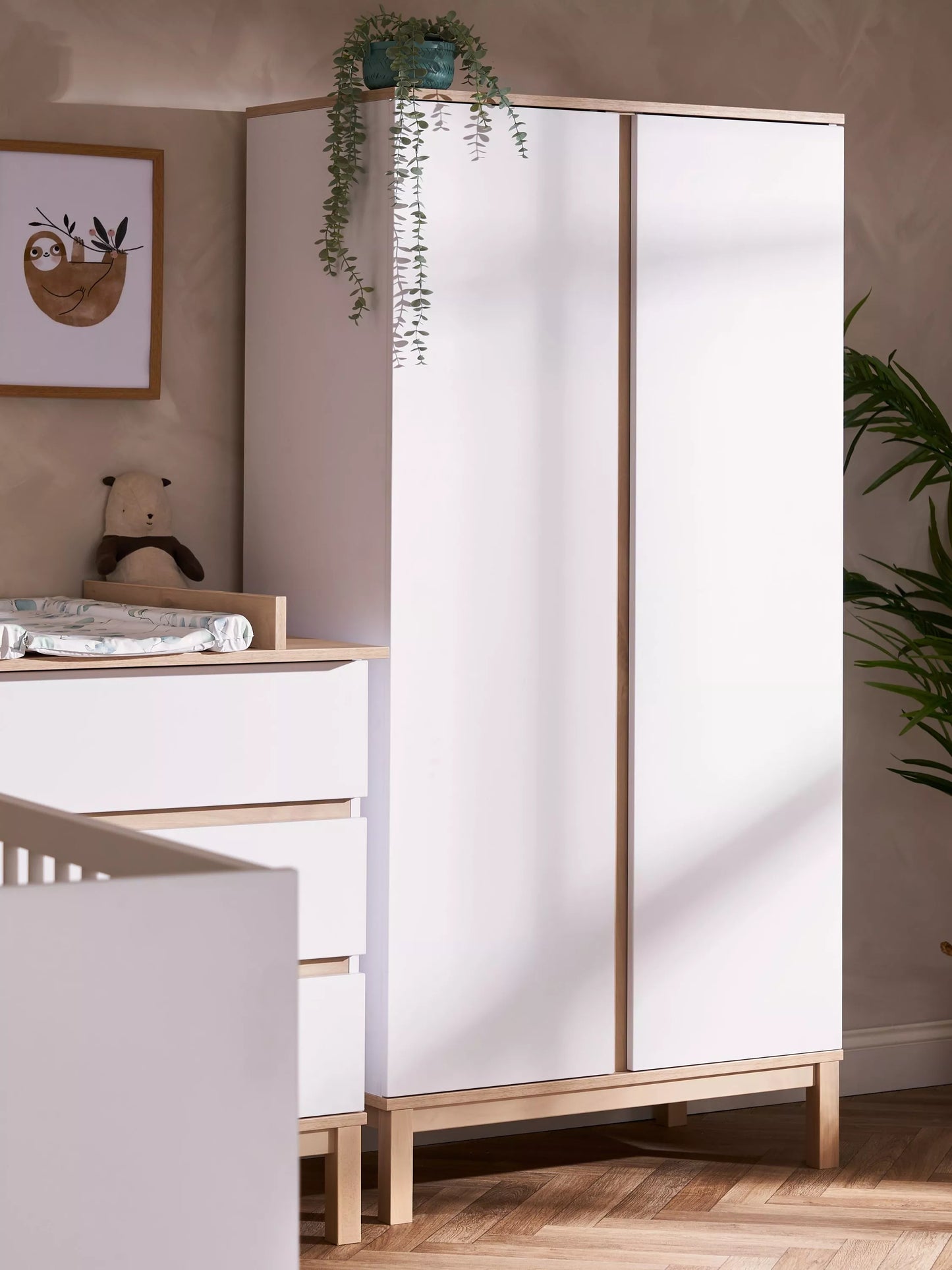 Faktum - Astrid Double Wardrobe - Two-Tone Modern Design