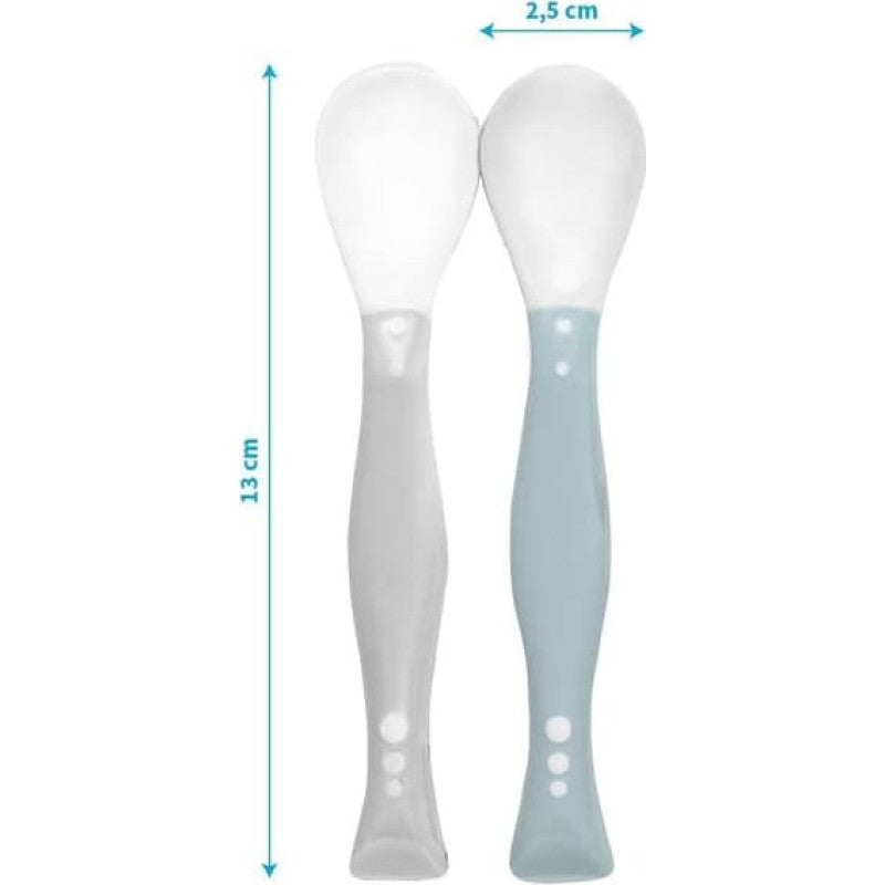 BabyOno - Flexible Spoons 2pcs - 1066/04