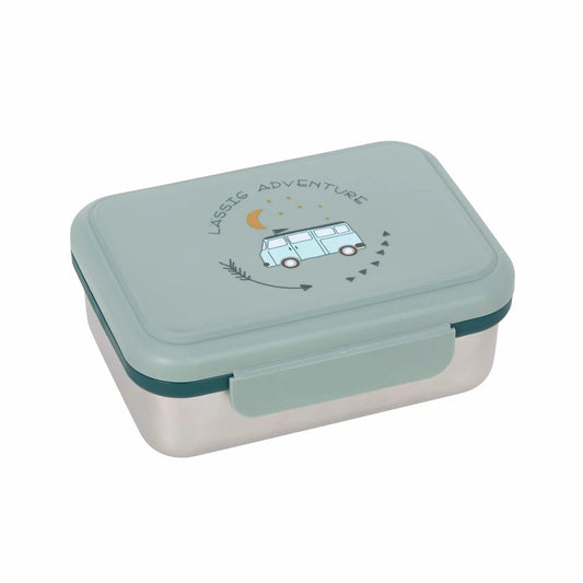 Lassig - Stainless Steel - Lunchbox Adventure Bus/Tipi