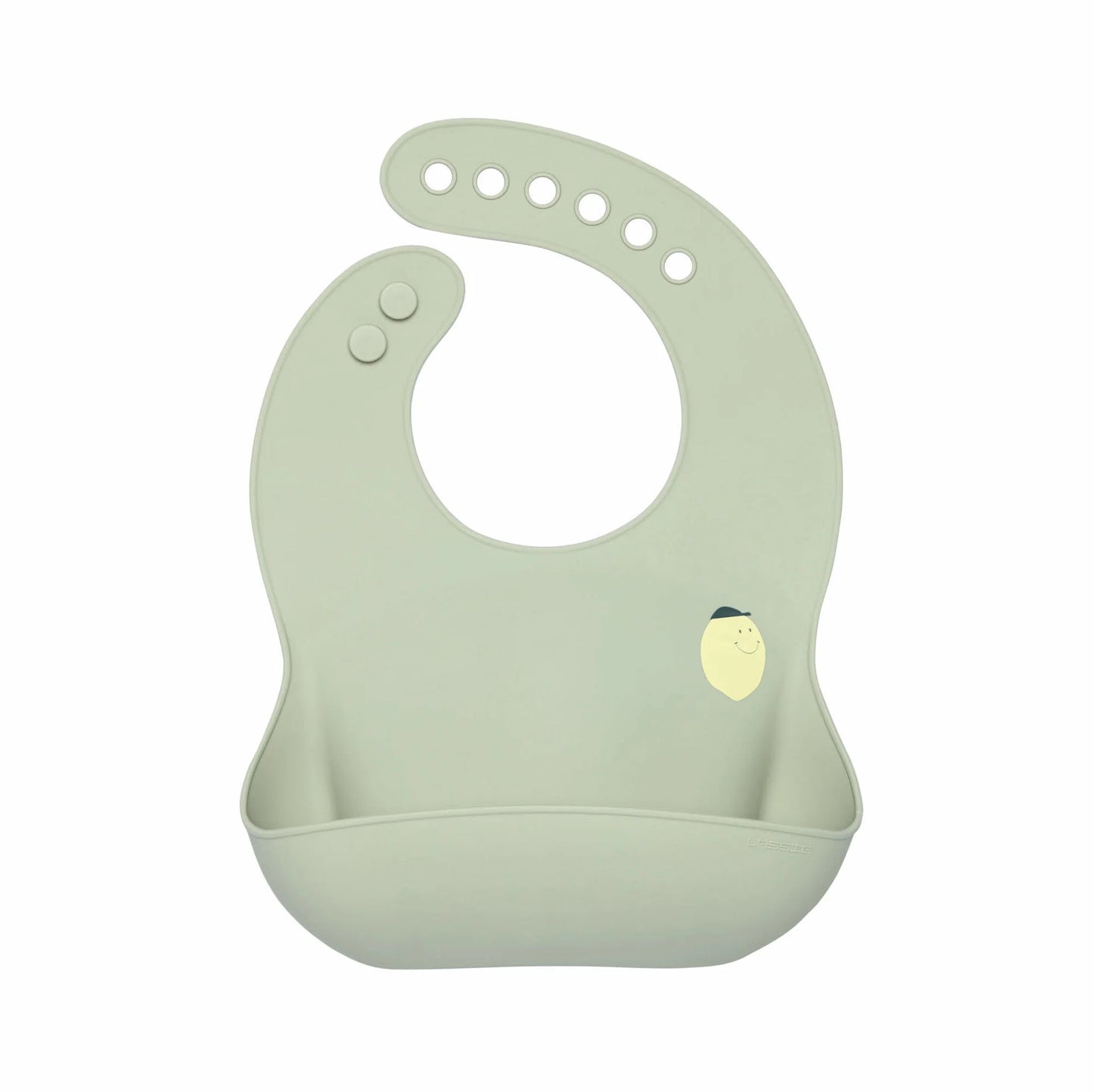 Lassig - Silicone Bibs Happy Fruits - Cherry