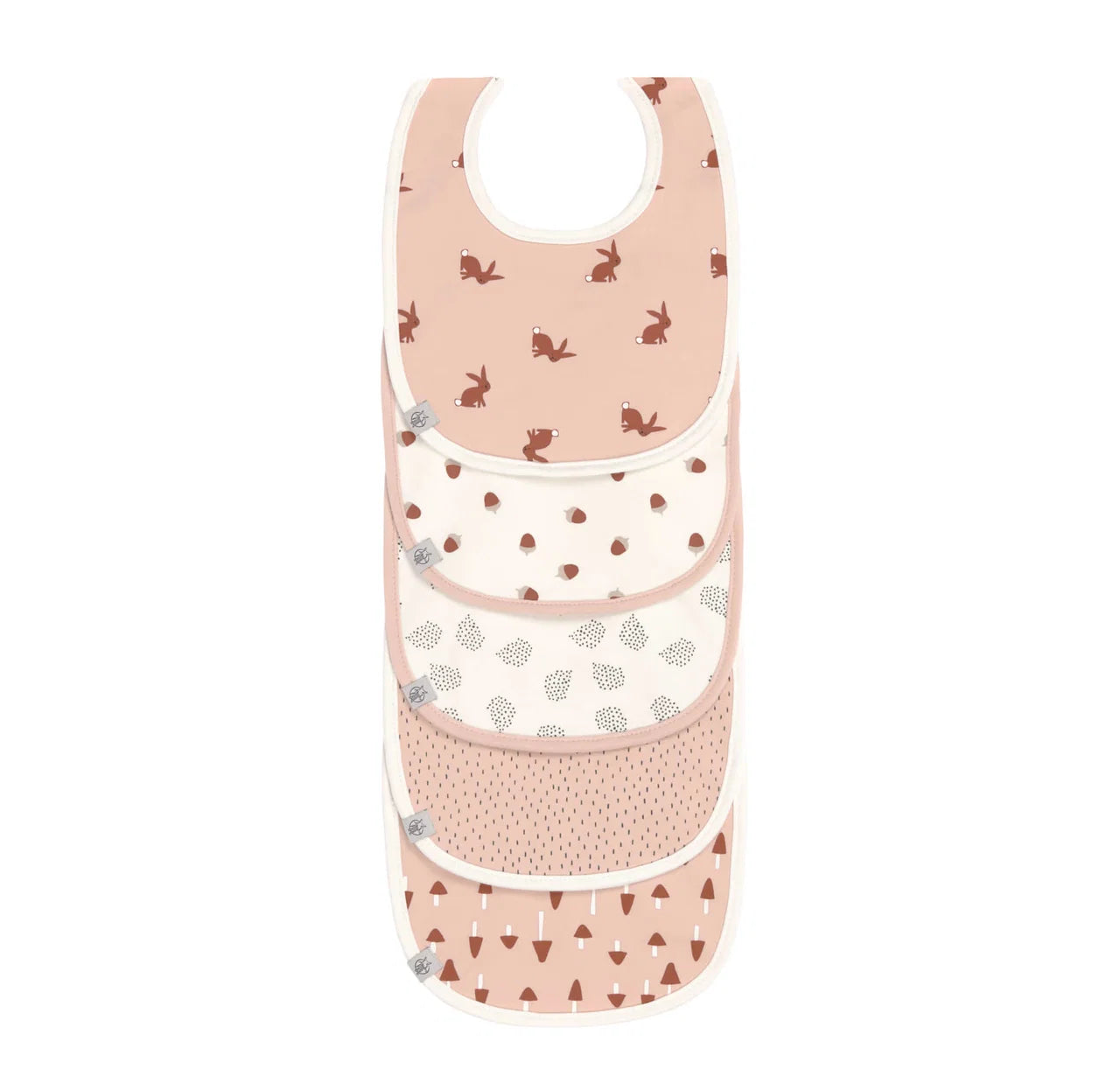 Lassig - Happy Fruits  - Bibs 5pcs