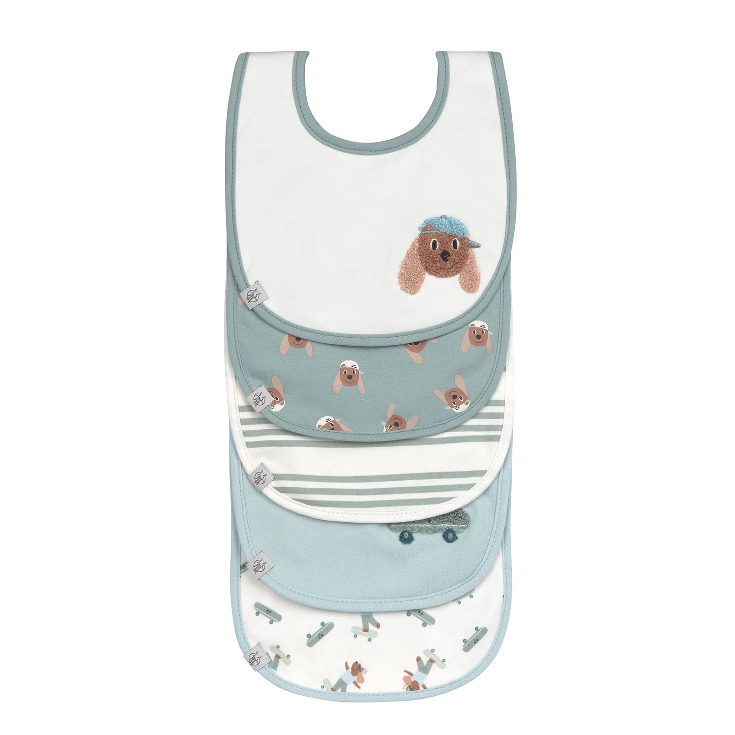 Lassig - Tiny Team - Bibs 5 pcs