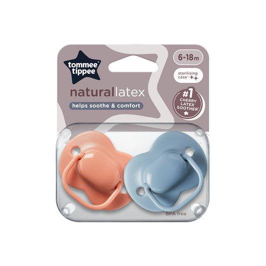 (TOMMEE TIPPEE) TT 2 X 618M CHERRY LATEX SOOTHER LL