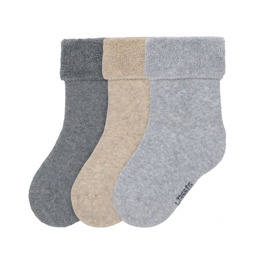 Lassig - Terry Socks Gots 3pcs - Little Gang