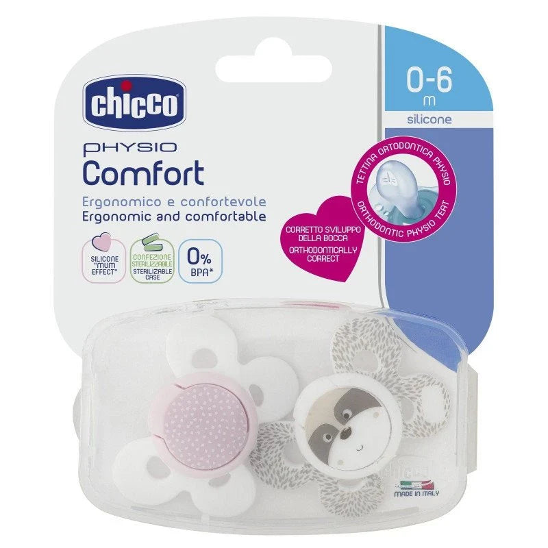 Chicco D- PHYS.SiL. D.COMFORT 2-6M 2pcs GIRL