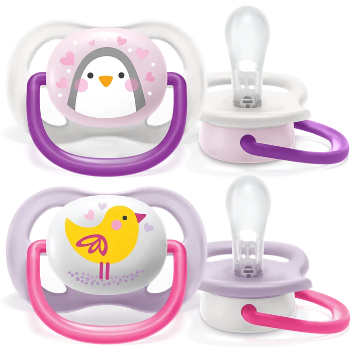 AVENT ULTRA AIR SOOTHERS MIX ANIMALS- 0-6M
