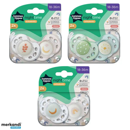 (TOMMEE TIPPEE) TT 2X 18-36M NIGHT STHR AL AR GLOW IN THE DARK