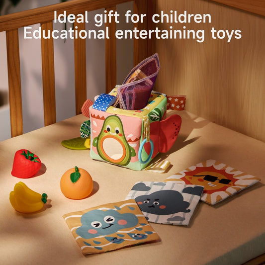Tumama Kids  - Multi-Sensory Colorful Tissue Box