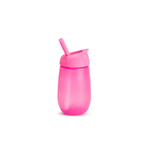 Munchkin - 100 Oz Simple Clean Straw Cup - Spill&Proof - Pink