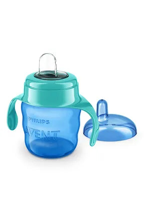 AVENT EASY SIP CUP 200ML 6M+ - GREEN AND BLUE