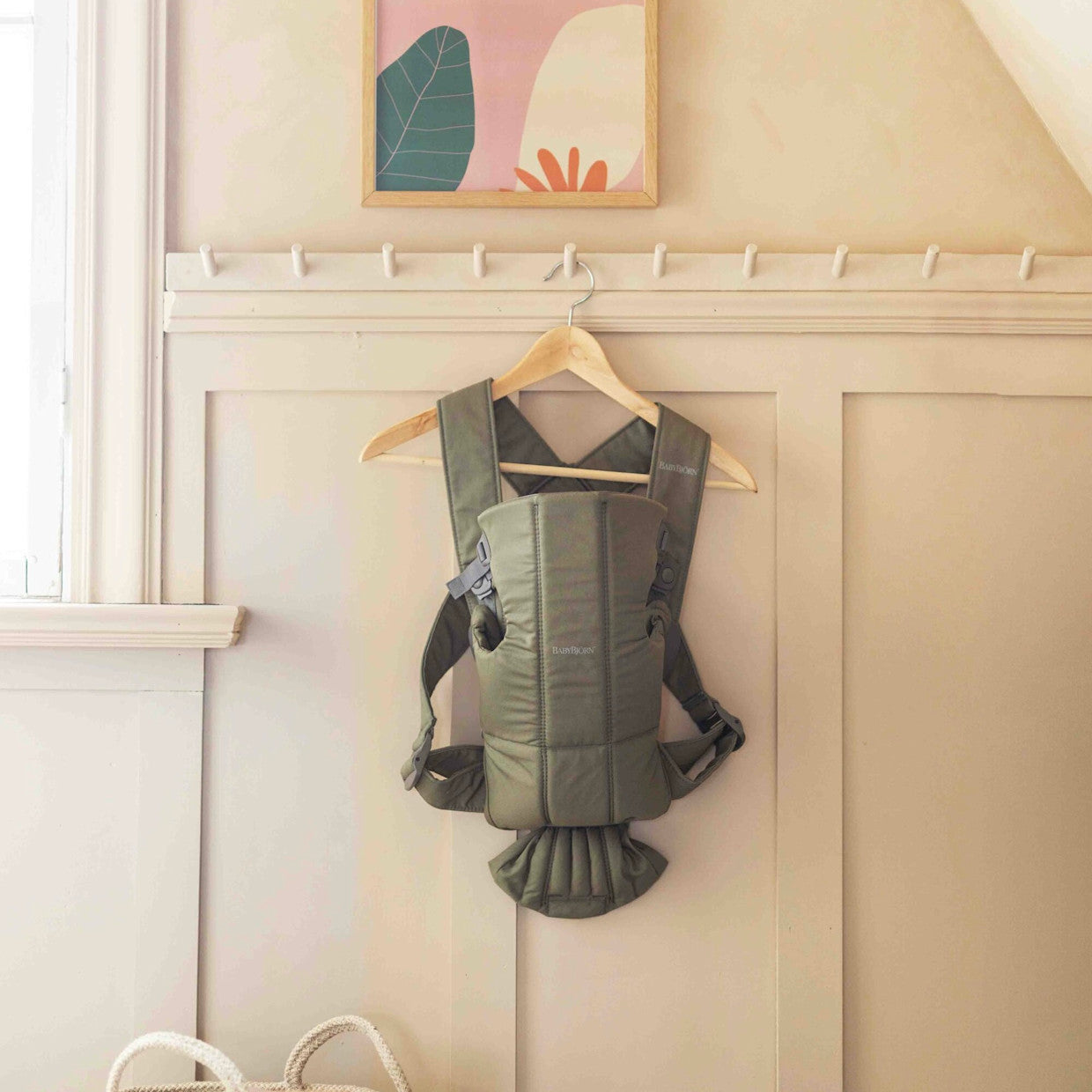 Babybjorn - Baby Carrier Mini Woven - Dark Green