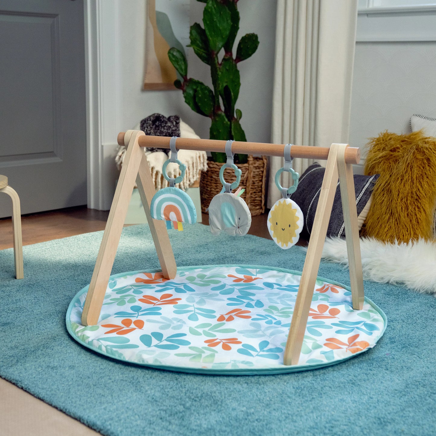Kids2 - ITY Wooden Toy Arch & Mat - Sun Valley