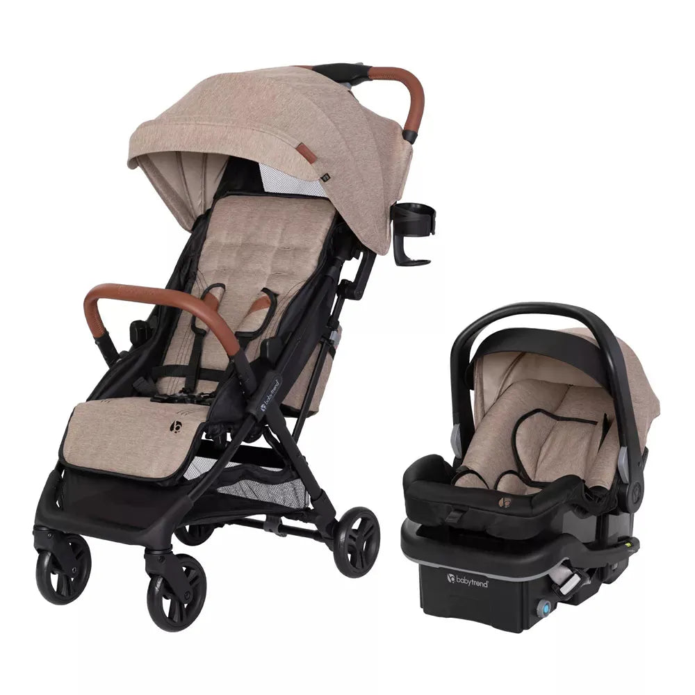 Babytrend - York Compact Travel System - With Ez Lift  Pro Car Seat - Cosmic Brown