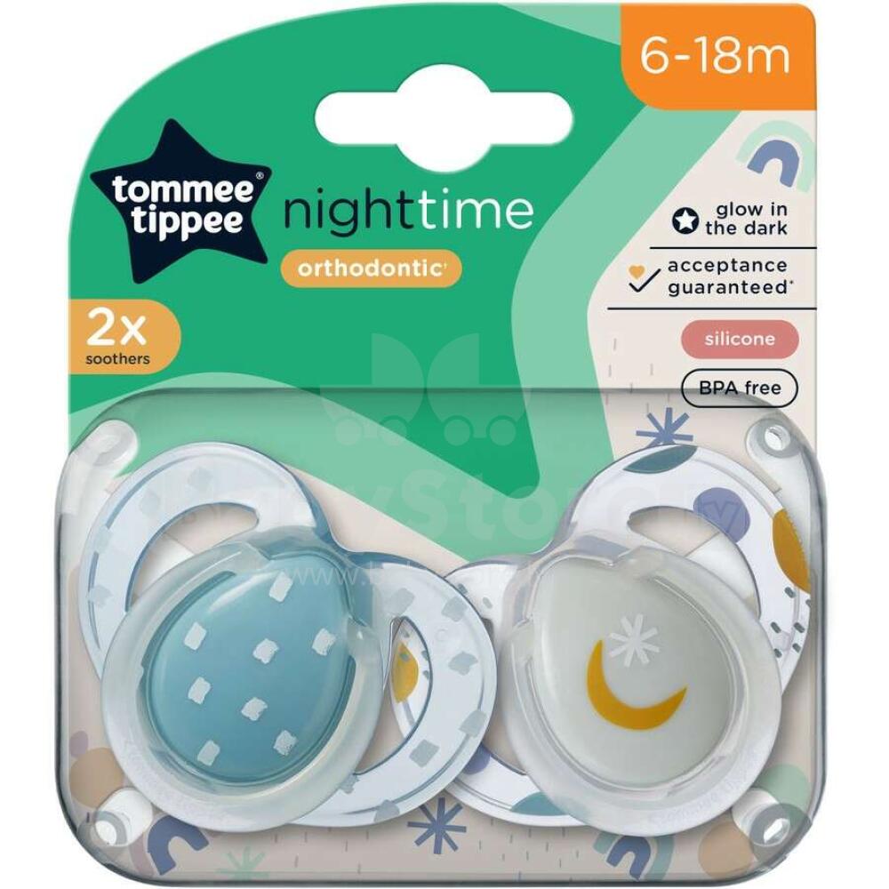 (TOMMEE TIPPEE) TT CTN 2 X 618M CHERRY LATEX SOOTHER LL