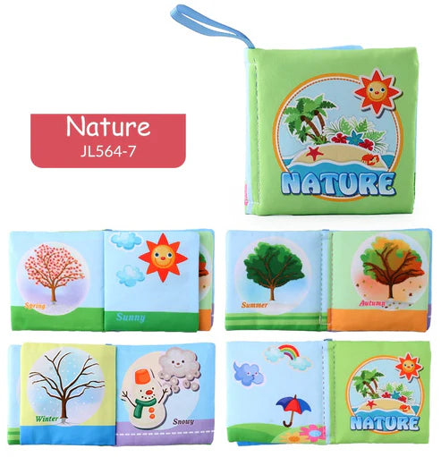 Tumama Kids - Colorful Learning Book - Cloth Book - Animal