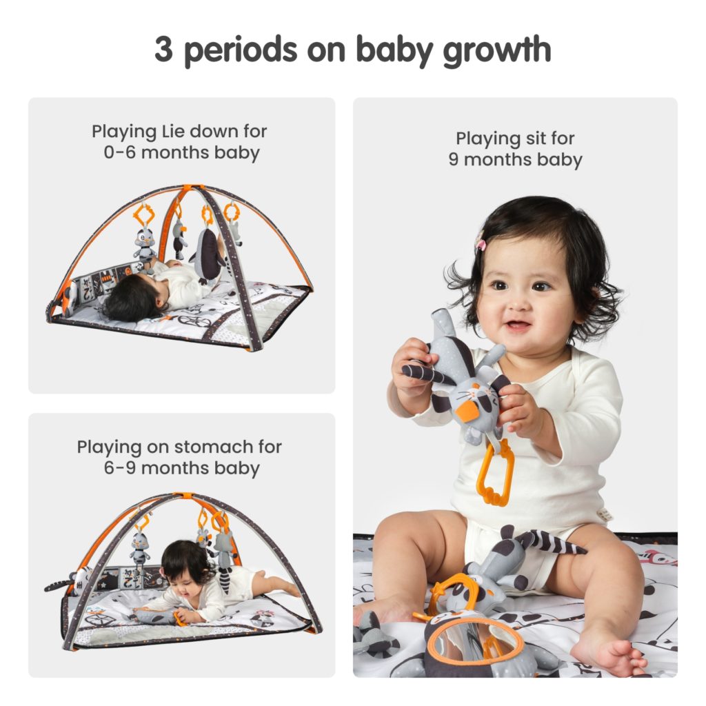 Tumama Kids - Soft Activity Playmat - Black&White
