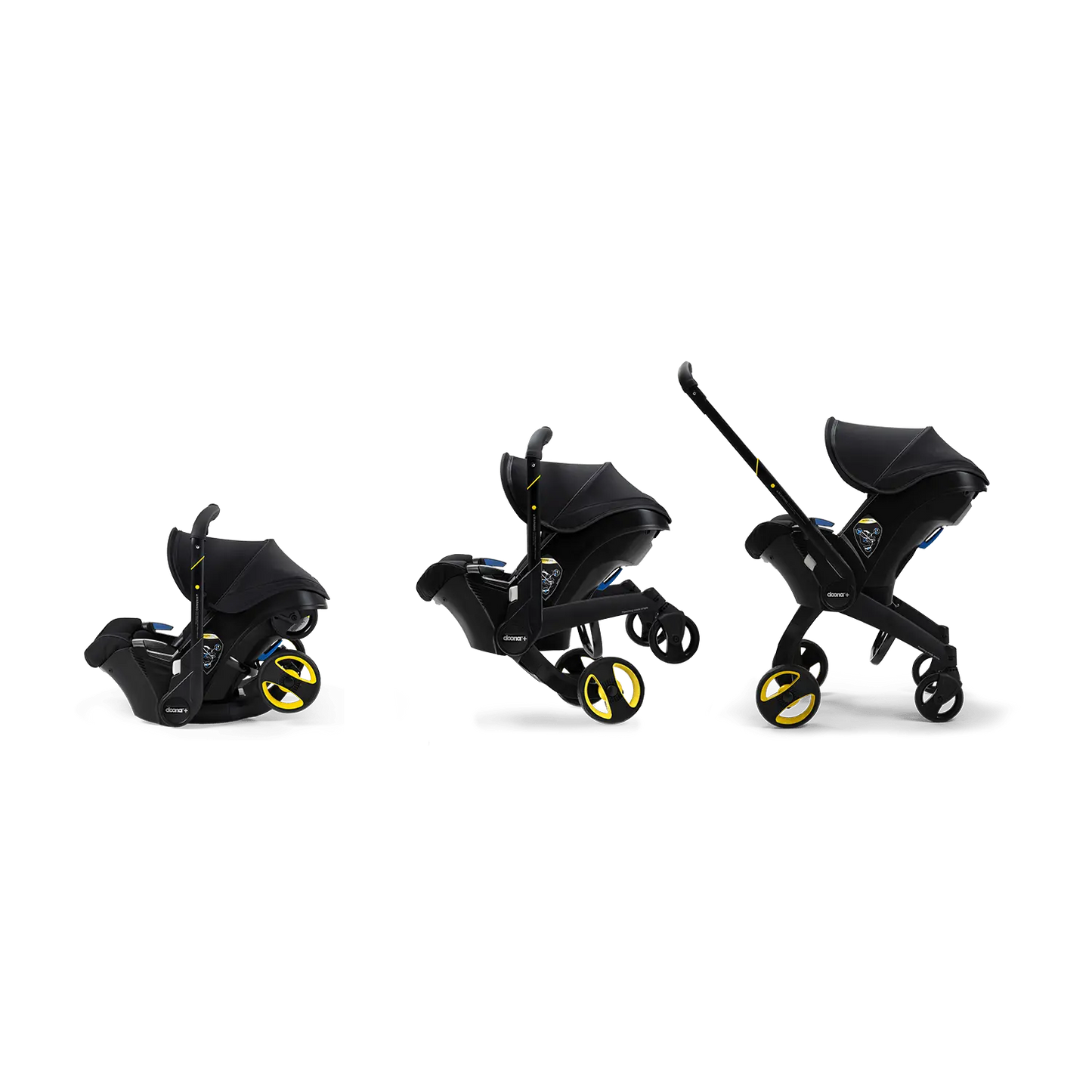 Doona+  - Car Seat Stroller Black Midnight + (Free Miila Stroller)