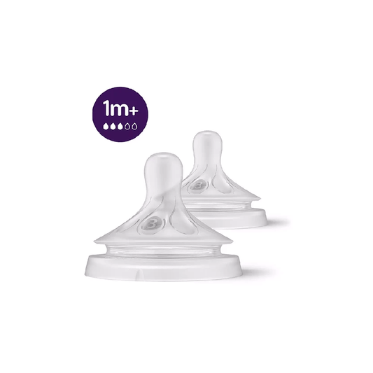 Avent 2 Natural Response teats 1m+ - 3 holes