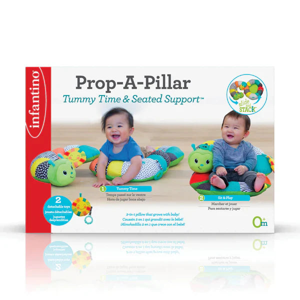 Infantino PROP-A-PILLAR TUMMY TIME & SEATED SUPPORT™